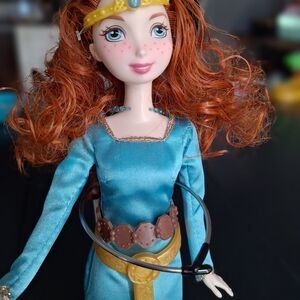 Disney's Brave Princess Mirada with 3 Brother "Bears"